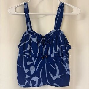 Blue top!